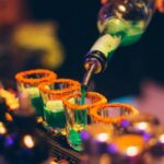 Shots und Likör im Josef